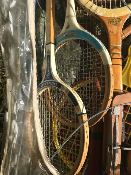 Photo of free Vintage at tennis + squash rackets (Crawley RH10) #3