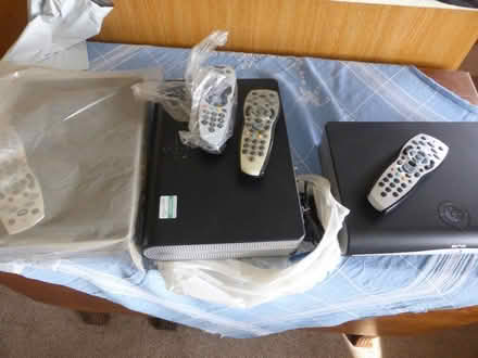 Photo of free Sky boxes with hand sets (Sedgwick LA8) #1