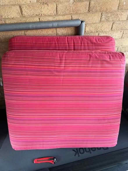 Photo of free Old foam sofa cushions x 2 (Emerson Valley MK4) #1