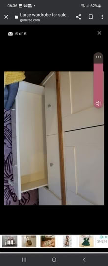 Photo of free Large wardrobe 3 door 3 drawer (Bridlington) #3