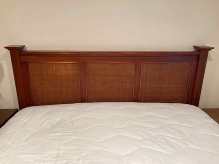 Photo of free King size headboard (Bellevue) #1