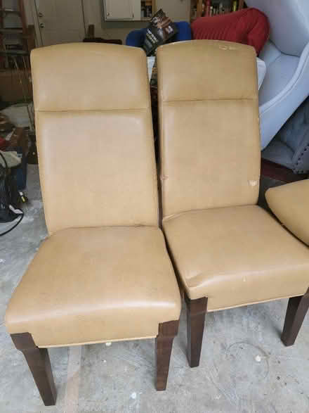 Photo of free 4 Tall Back Dining Chairs (Cary, 27518) #1