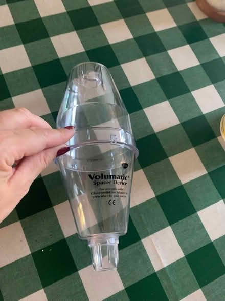 Photo of free Asthma Inhaler Spacer/Attachment (DA9) #1