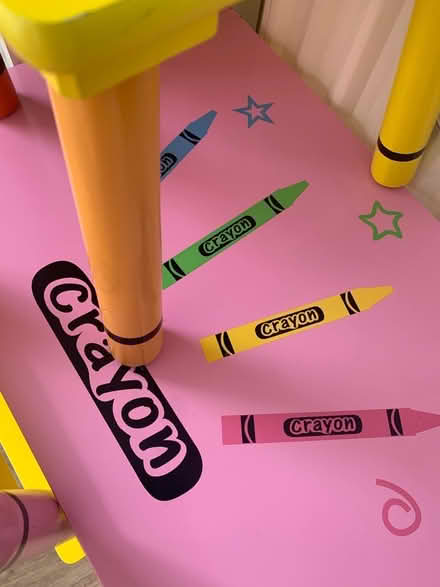 Photo of free Crayon toddlers table and chairs (Redruth) #4