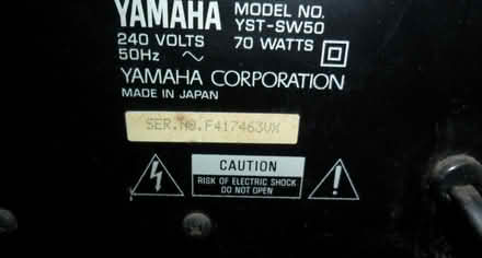 Photo of free Subwoofer (Alfrick WR6) #2