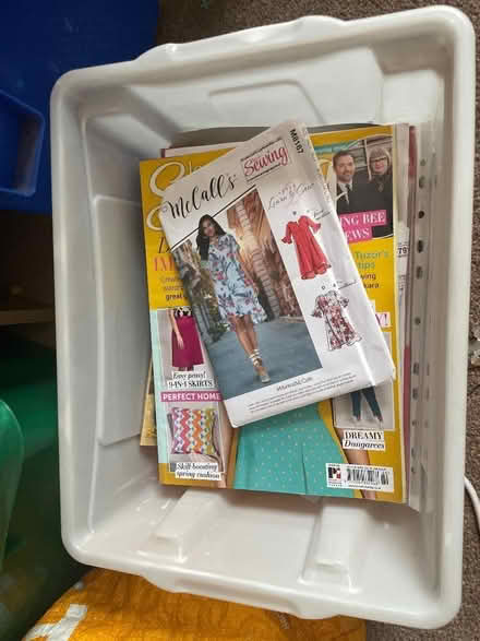 Photo of free Sewing Magazines and Some Patterns (CT17) #1
