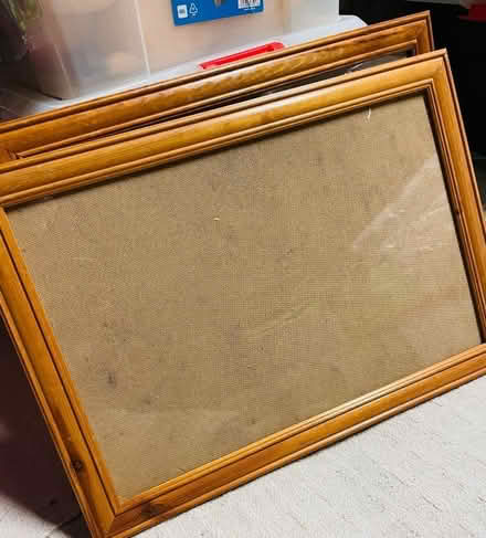 Photo of free 2 Large Photo Frames (Rose Grove BB12) #1