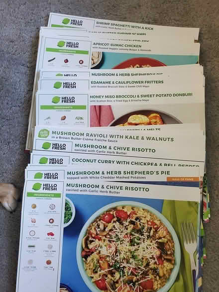Photo of free Hello Fresh menus (East Longmont) #1