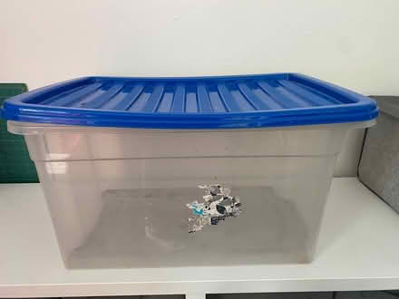 Photo of free Plastic Storage Box with Lid (Malvern WR14) #2