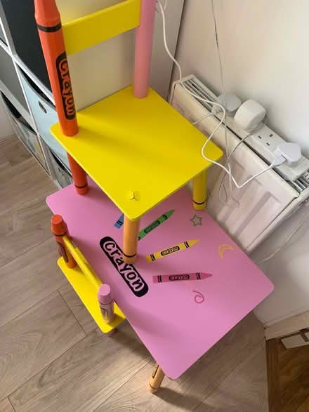 Photo of free Crayon toddlers table and chairs (Redruth) #1