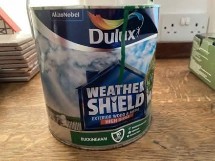 Photo of free green exterior weather shield paint (Torbrex FK8) #1