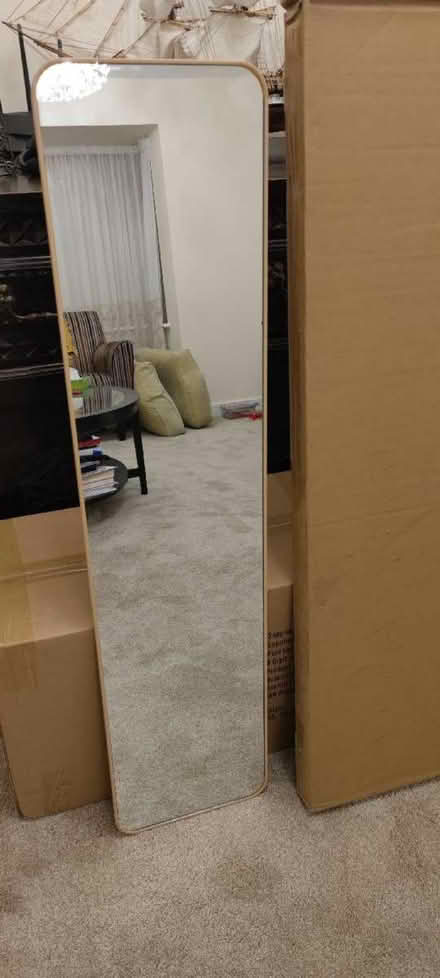 Photo of free A pair of the wall mirrors BNIB (brand new) 128cm (Aston S26) #4