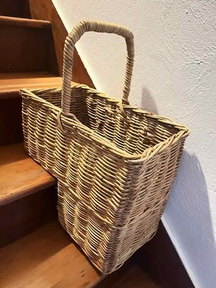Photo of free Wicker stair basket (East Capitol Hill Miller Park) #1