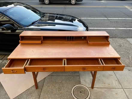 Photo of free Teak Desk (Sea Cliff/Richmond) #1