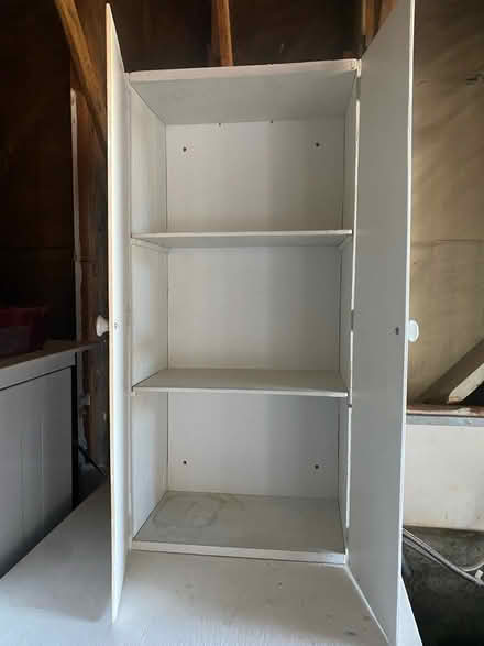 Photo of free Wooden cabinet (Bernal Heights) #1