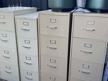 Photo of free 3 4-Drawer File Cabinets (Corte Madera) #1