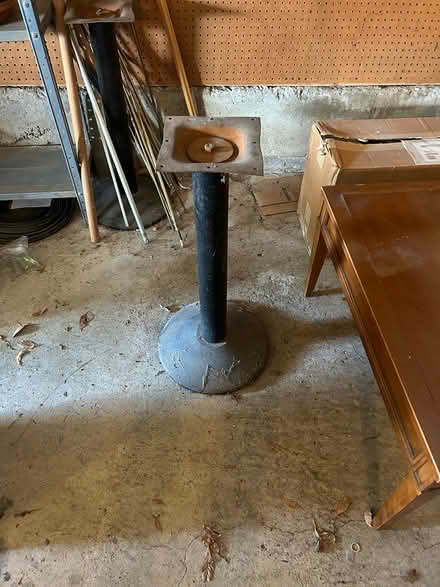 Photo of free Table base (Belmont) #1