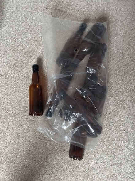 Photo of free Plastic brewing bottles with caps (Abbeymead) #1