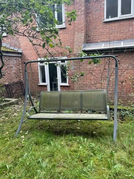 Photo of free Swinging garden bench (M25) #1