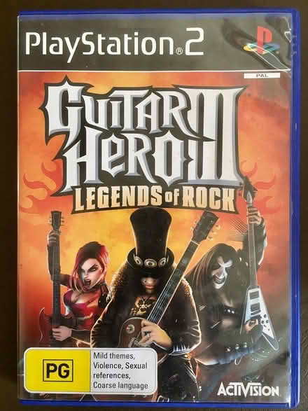 Photo of free PS2 Game Guitar Hero III (Concord/Strathfield) #1
