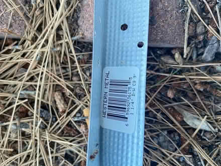 Photo of free 2 strips metal corner trim (San Antonio/Wyoming) #1