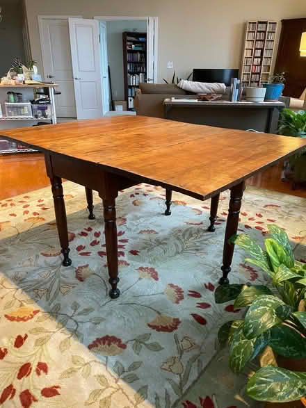 Photo of free Antique gateleg table (Carlyle) #4