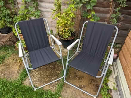 Photo of free Folding garden chairs (Town Furze OX3) #1
