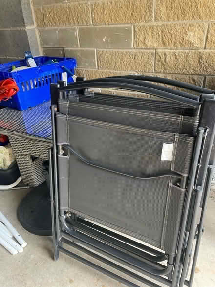 Photo of free 3 x Garden chairs (Guiseley) #1