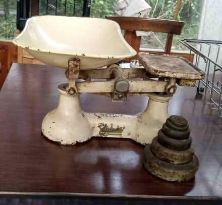 Photo of free Kitchen scales with weights (Needham IP20) #1