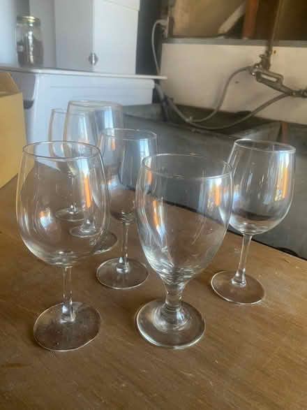Photo of free Wineglasses (Bernal Heights) #1