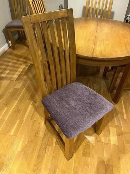 Photo of free Extending table and chairs (Hollins Green WA3) #2