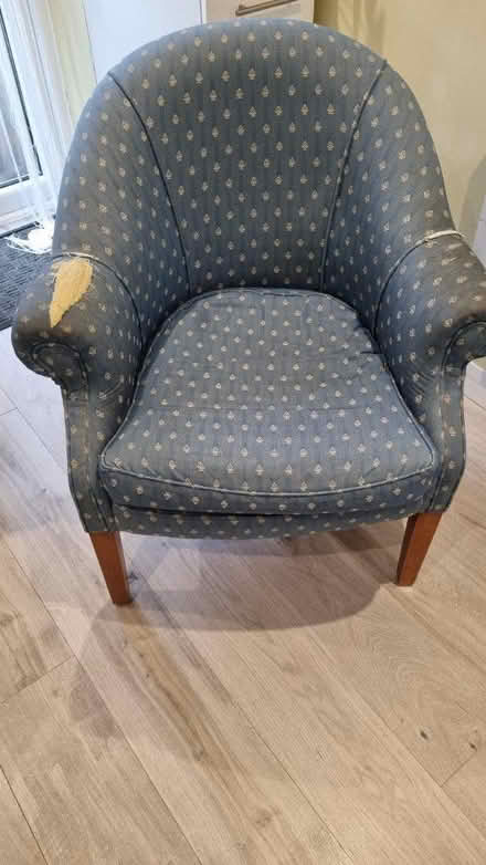 Photo of free Tub chair (Egerton TN27) #1