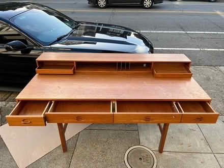 Photo of free Teak Desk (Sea Cliff/Richmond) #2