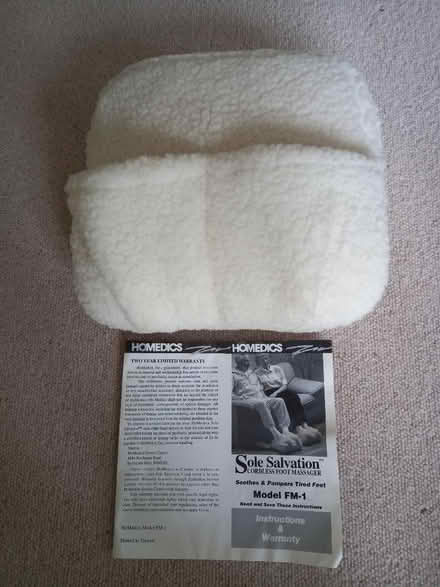 Photo of free cordless foot massager unused (Bernards Heath AL3) #2