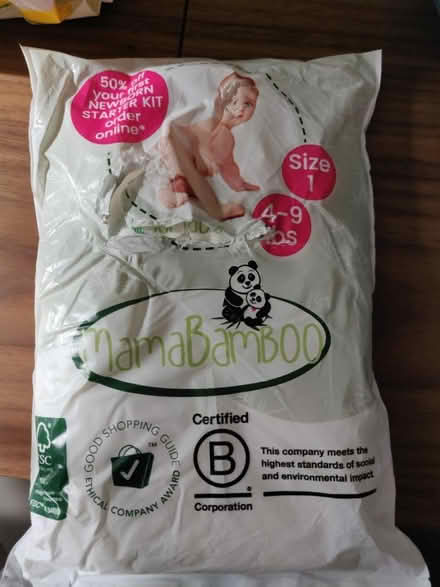 Photo of free Mama Bamboo Sample Nappy pack (Dartford DA2) #1