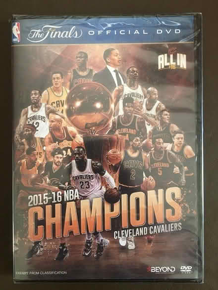 Photo of free NBA DVD Cleveland Cavaliers 2016 (Concord/Strathfield) #1