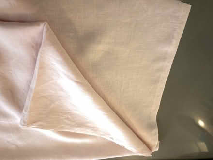 Photo of free 2.4 metres lightweight pink fabric (Apsley End SG5) #3