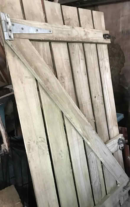 Photo of free Large Wooden Garden Gate (Heddon on the Wall NE15) #2