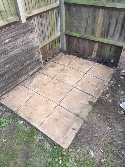 Photo of free 12x Paving slabs 450x450 (Buckskin RG22) #1