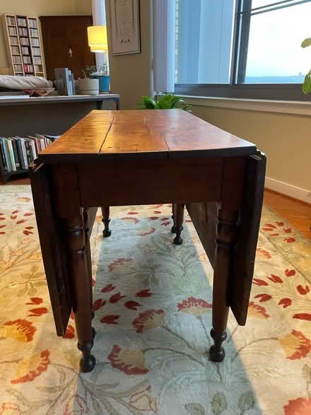 Photo of free Antique gateleg table (Carlyle) #2