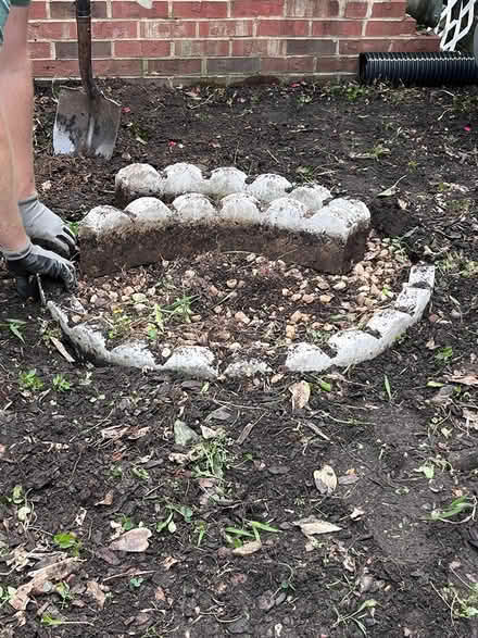 Photo of free Cement scalloped yard edging (Fairlawn/Anacostia) #2