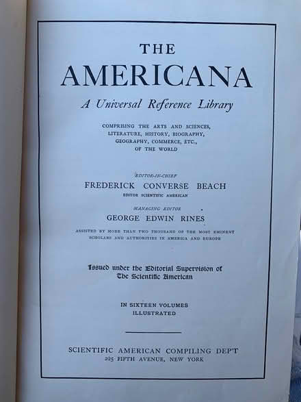 Photo of free 1908 edition of "The Americana" (Mary and Homestead, Sunnyvale) #1