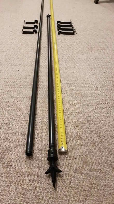 Photo of free Curtain poles (Browns Wood MK7) #2