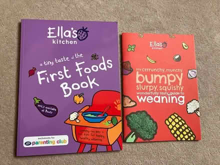 Photo of free Ella’s Kitchen weaning books (Maidstone ME15) #1