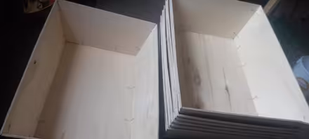 Photo of free 7 thin wood boxes with lids (EH8) #4