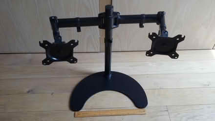 Photo of free Duronic Dual Monitor Arm Stand (Colwall Green WR13) #1