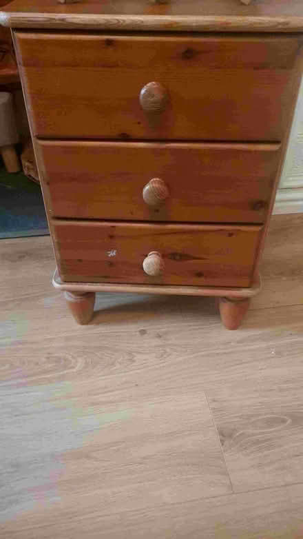 Photo of free Bedside drawers (Llandrindod LD1) #1