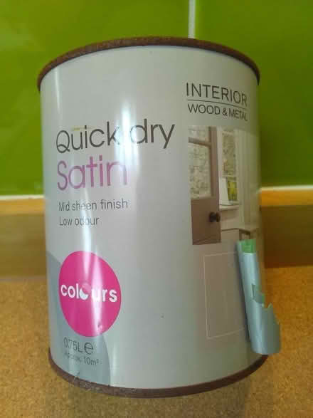 Photo of free Green Quick-Dry Satin Paint (West Worthing BN11) #2