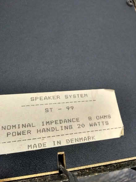 Photo of free Black Speakers (Broomfield Chelmsford) #1