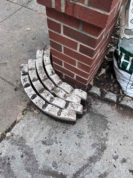 Photo of free Cement scalloped yard edging (Fairlawn/Anacostia) #1